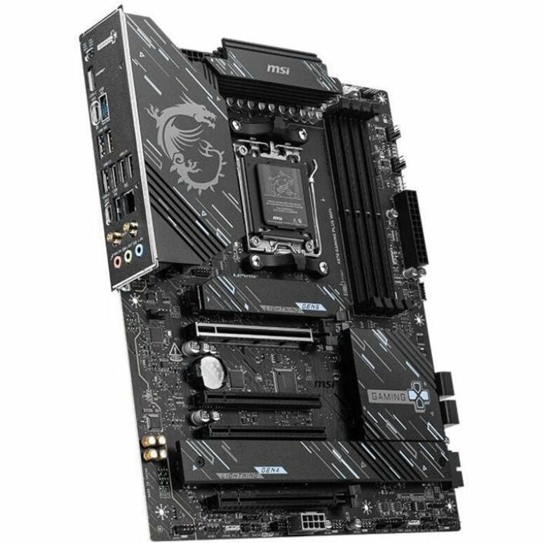 MSI X870 GAMING PLUS WIFI Gaming Desktop Motherboard - AMD X870 Chipset - Socket AM5 - ATX MSI X870 GAMING PLUS WIFI Gaming Desktop Motherboard - AMD X870 Chipset - Socket AM5 - ATX